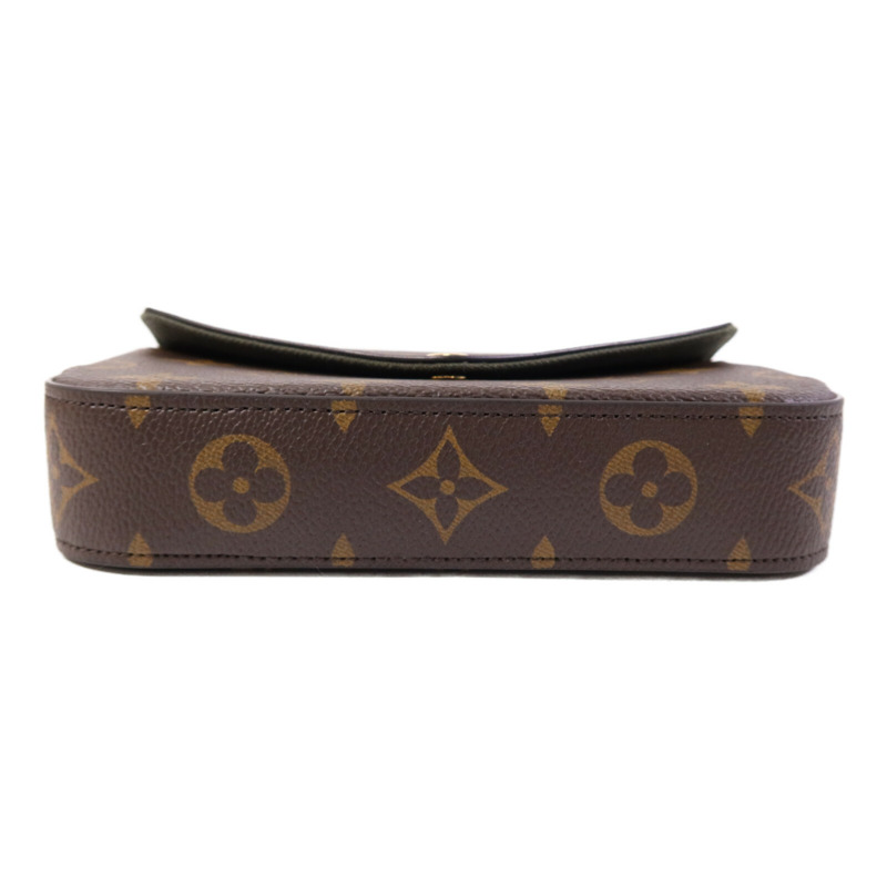 LOUIS VUITTON Monogram Felicie Strap & Go金扣肩背袋-3