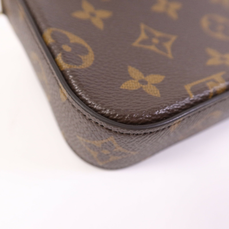 LOUIS VUITTON Monogram Felicie Strap & Go金扣肩背袋-9