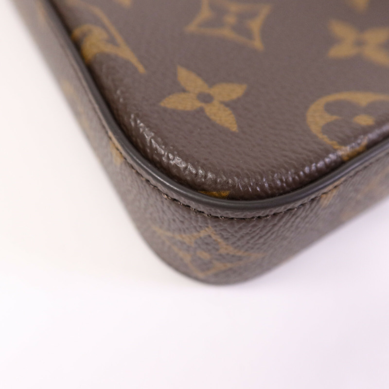 LOUIS VUITTON Monogram Felicie Strap & Go金扣肩背袋-12