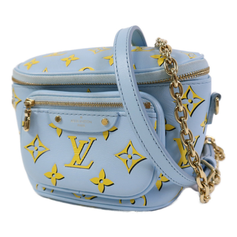 LOUIS VUITTON Empreinte Mini Bumbag金扣肩背袋-2