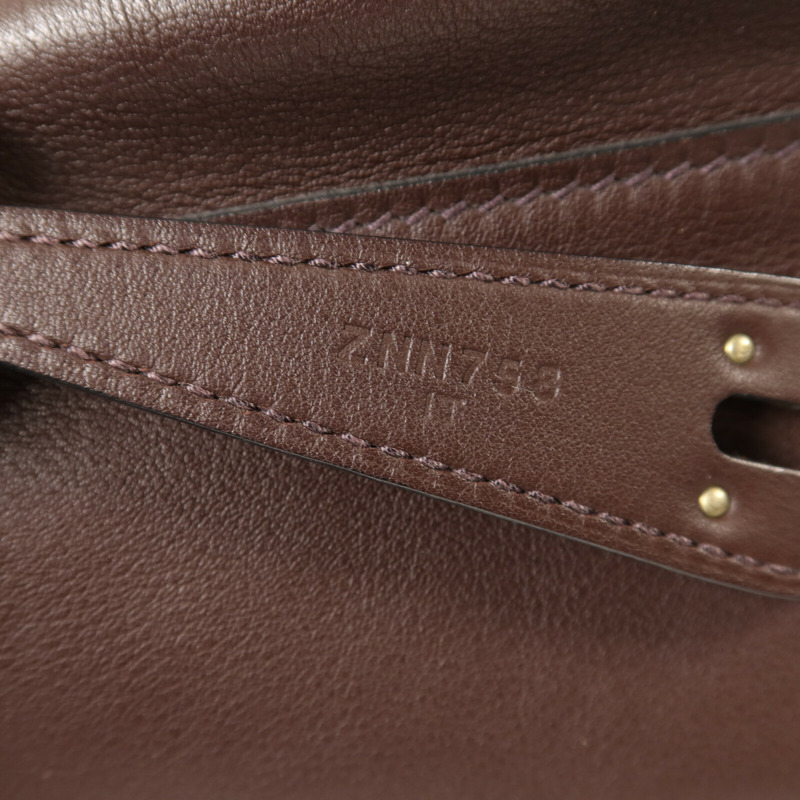 HERMES Swift皮革Lindy 26銀扣手挽肩背兩用袋Rouge Sellier/Bleu Saphir-6