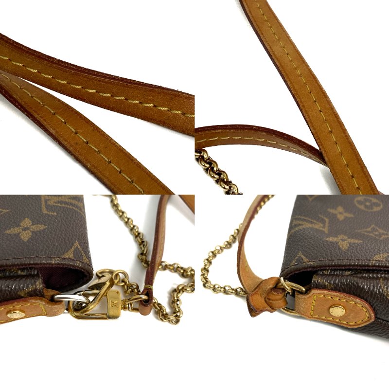 △ Louis Vuitton 路易威登 Brown Coated Canvas Monogram Favorite MM Shoulder Bag M40718 啡色塗層帆布經典老花肩背袋 - 257020797-7