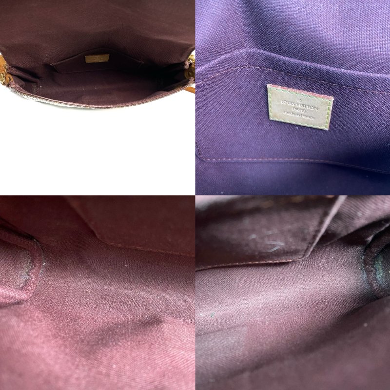△ Louis Vuitton 路易威登 Brown Coated Canvas Monogram Favorite MM Shoulder Bag M40718 啡色塗層帆布經典老花肩背袋 - 257020797-8