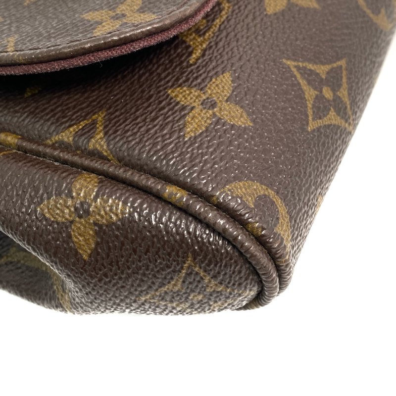 △ Louis Vuitton 路易威登 Brown Coated Canvas Monogram Favorite MM Shoulder Bag M40718 啡色塗層帆布經典老花肩背袋 - 257020797-12