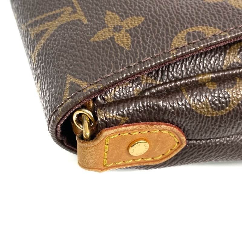 △ Louis Vuitton 路易威登 Brown Coated Canvas Monogram Favorite MM Shoulder Bag M40718 啡色塗層帆布經典老花肩背袋 - 257020797-15