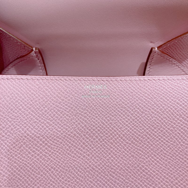 TW4705	Hermes 愛馬仕錦葵紫 斜挎包 屁屁包Della Cavalleria Mini Epsom X9 Mauve Sylvestre x PHW-9