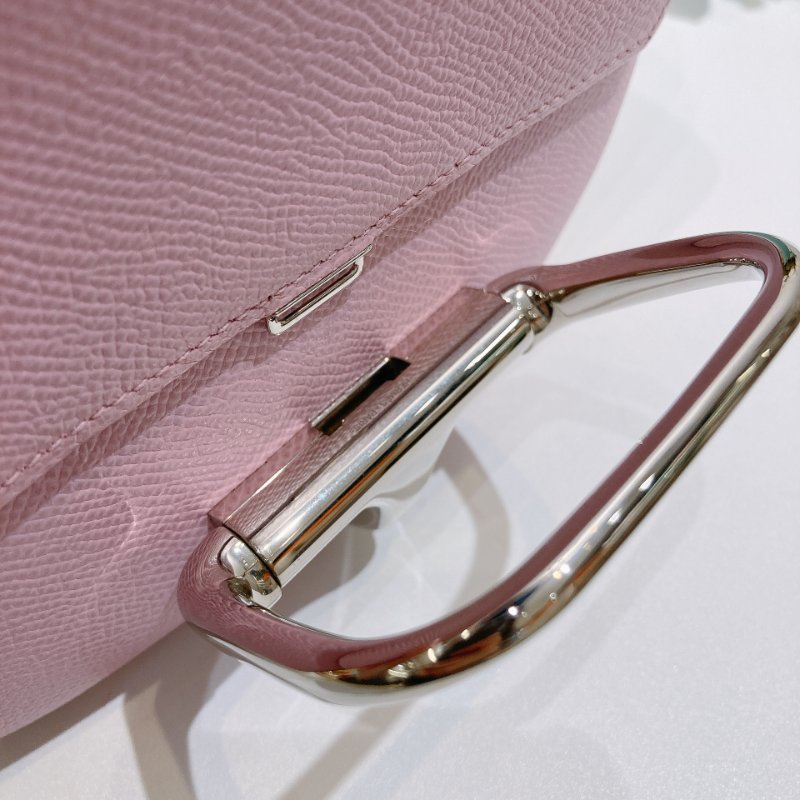 TW4705	Hermes 愛馬仕錦葵紫 斜挎包 屁屁包Della Cavalleria Mini Epsom X9 Mauve Sylvestre x PHW-11