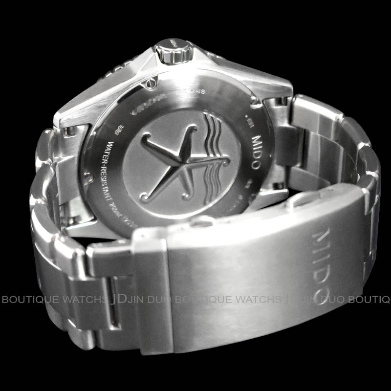 金鐸精品~2500 MIDO美度 OCEAN STAR 200C海洋之星藍色陶瓷圈自動上鍊男用腕錶-2