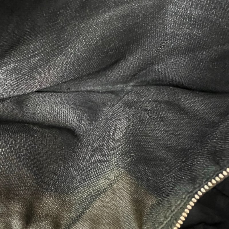 FENDI  VINTAGE黑尼龍手提包-5