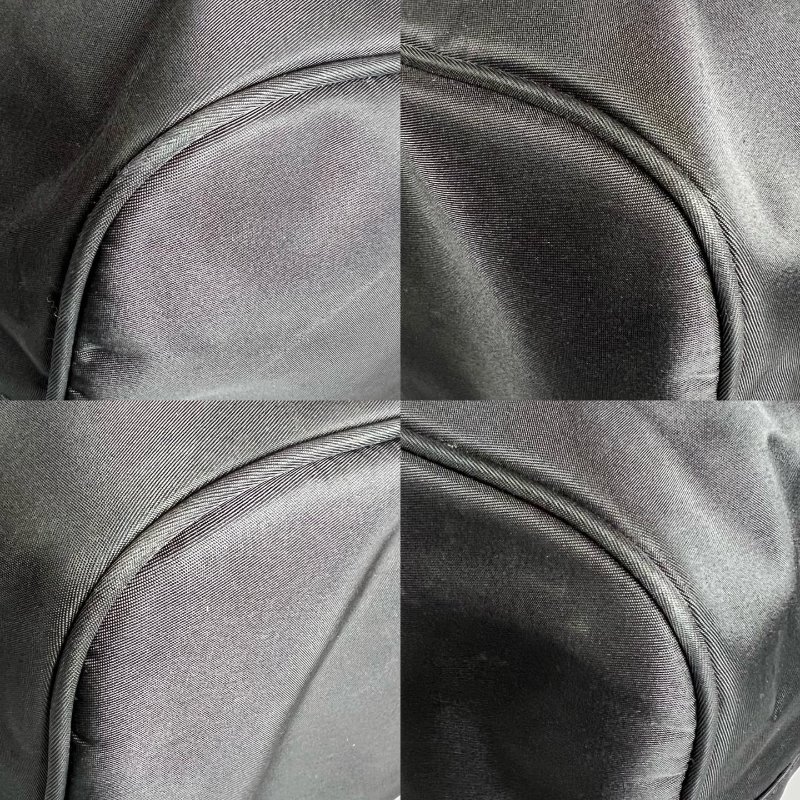 FENDI  VINTAGE黑尼龍手提包-11