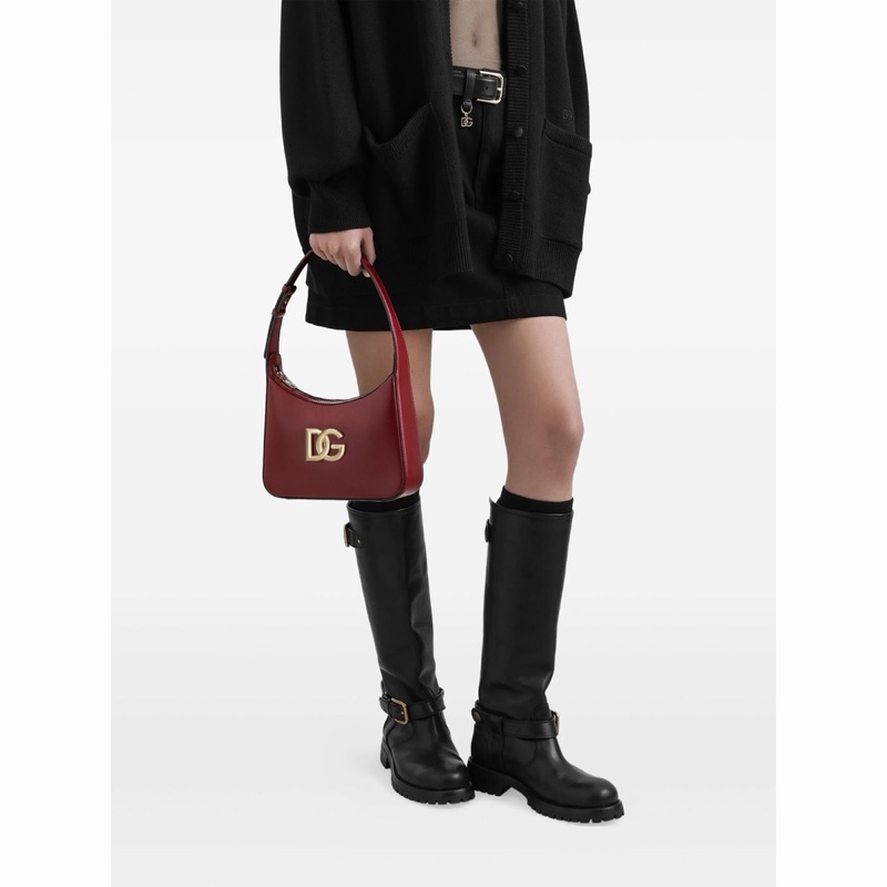 Dolce & Gabbana 女士 拉鍊單肩包均碼碼22cm*6cm*18cm-4