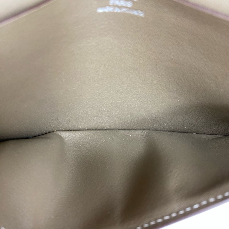 ☆ Hermes 愛馬仕 Etoupe Grey Swift Calfskin Citizen Twill Long Wallet B Stamp 大象灰色滑面小牛皮長銀包B刻 - 257026385-24