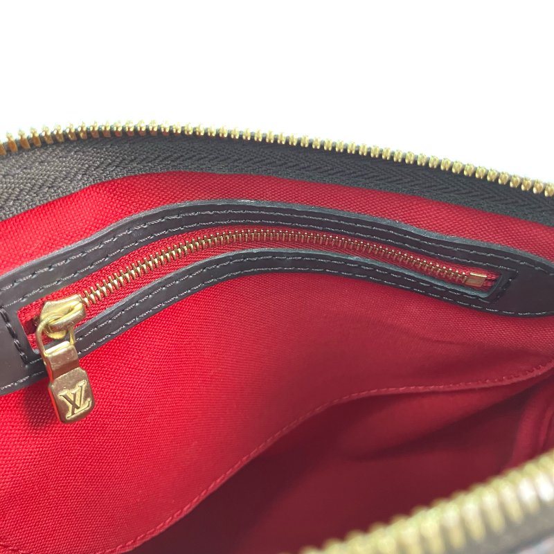 △ Louis Vuitton 路易威登 Brown Coated Canvas Damier Speedy Bandouliere 25 2 Way Bag N41368 啡色塗層帆布經典格紋兩用袋 - 257026255-28