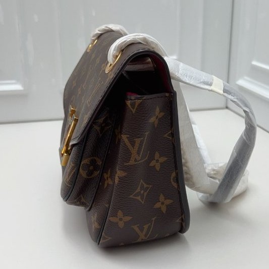全新品 路易威登/Louis Vuitton 老花passy郵差包 芯片款-2