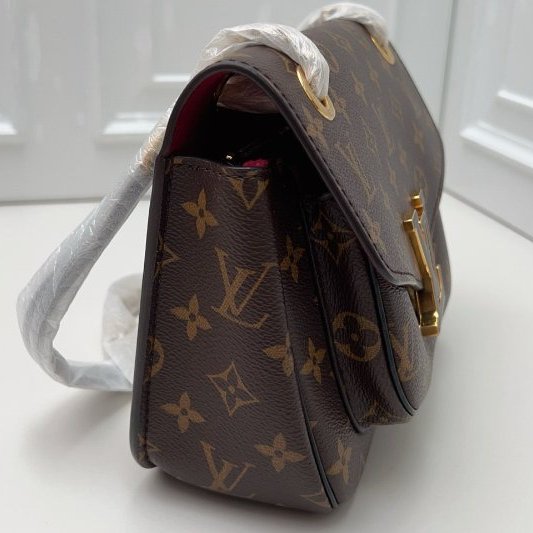 全新品 路易威登/Louis Vuitton 老花passy郵差包 芯片款-3