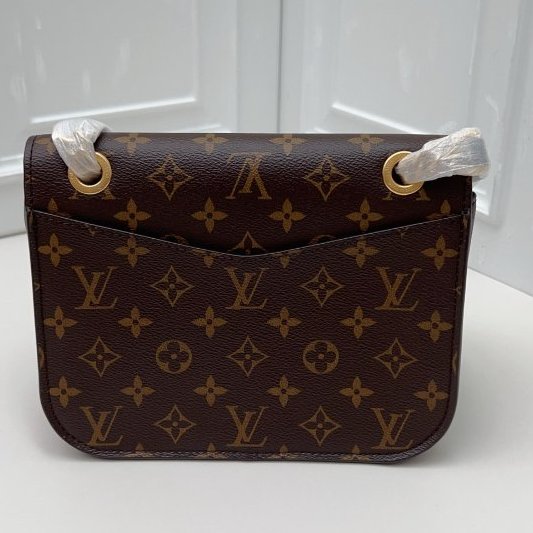 全新品 路易威登/Louis Vuitton 老花passy郵差包 芯片款-6