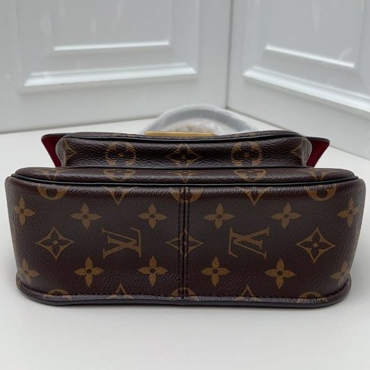 全新品 路易威登/Louis Vuitton 老花passy郵差包 芯片款-7