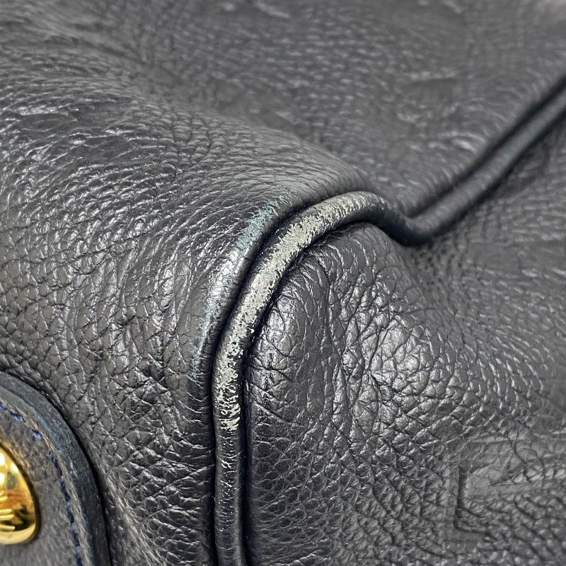 △ Louis Vuitton 路易威登 Navy Calfskin Empreinte Monogram Speedy Bandouliere 30 2 Way Bag M43501 深藍色壓紋小牛皮經典老花兩用袋 - 257026508-18