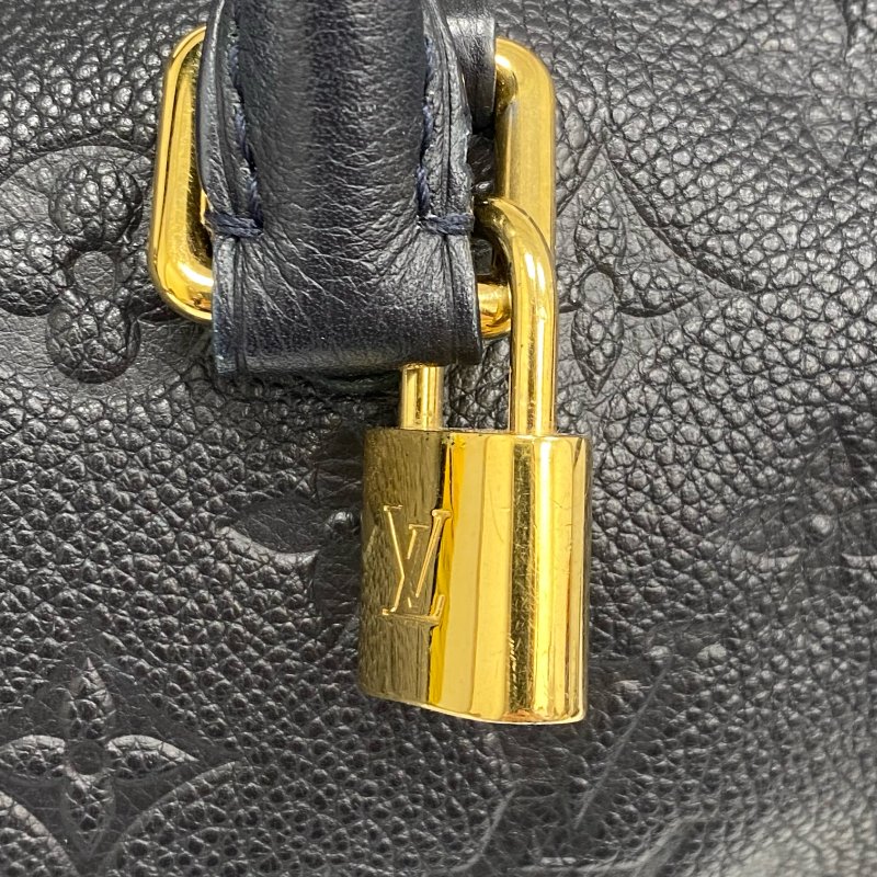 △ Louis Vuitton 路易威登 Navy Calfskin Empreinte Monogram Speedy Bandouliere 30 2 Way Bag M43501 深藍色壓紋小牛皮經典老花兩用袋 - 257026508-21