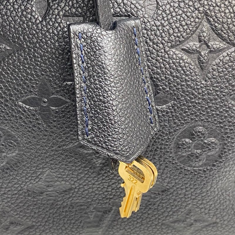 △ Louis Vuitton 路易威登 Navy Calfskin Empreinte Monogram Speedy Bandouliere 30 2 Way Bag M43501 深藍色壓紋小牛皮經典老花兩用袋 - 257026508-23