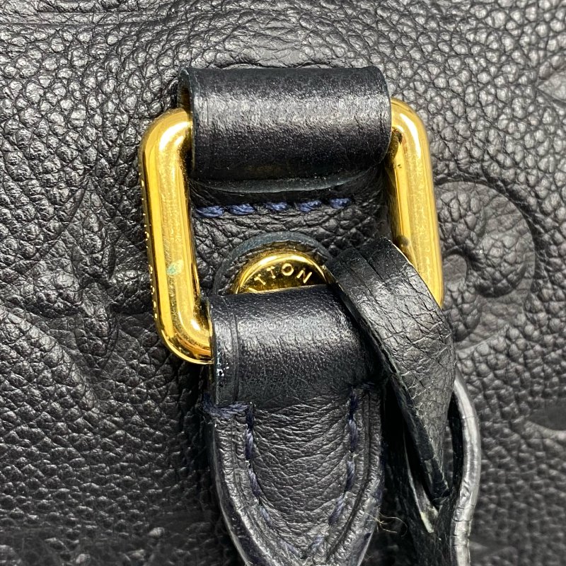 △ Louis Vuitton 路易威登 Navy Calfskin Empreinte Monogram Speedy Bandouliere 30 2 Way Bag M43501 深藍色壓紋小牛皮經典老花兩用袋 - 257026508-24