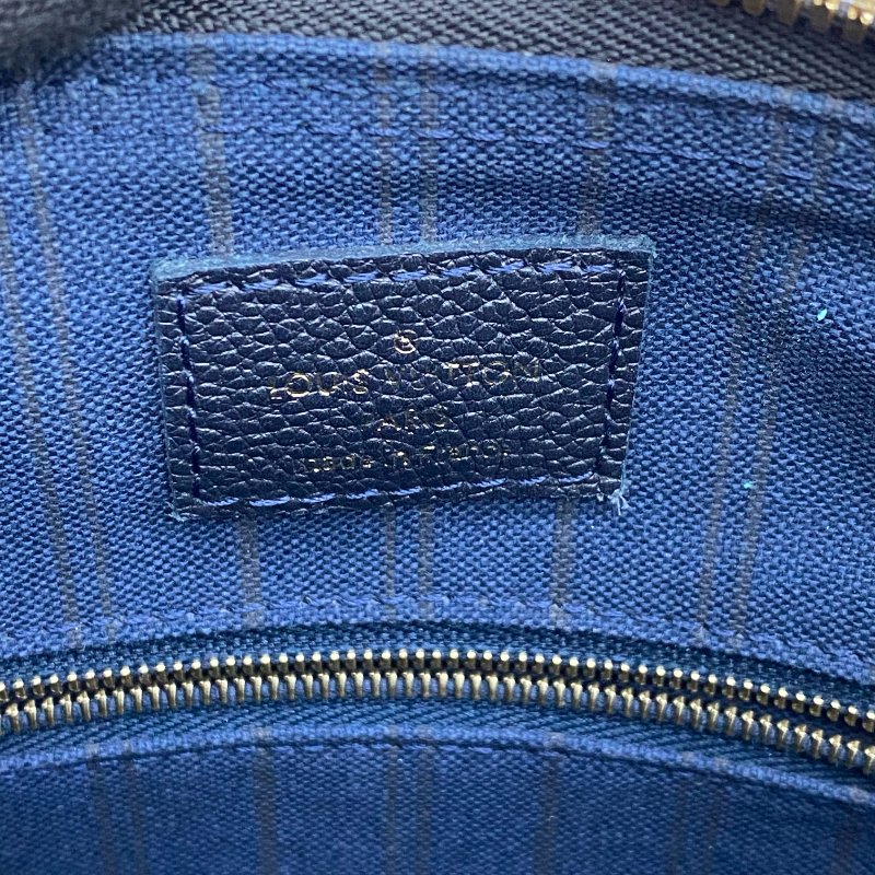 △ Louis Vuitton 路易威登 Navy Calfskin Empreinte Monogram Speedy Bandouliere 30 2 Way Bag M43501 深藍色壓紋小牛皮經典老花兩用袋 - 257026508-26