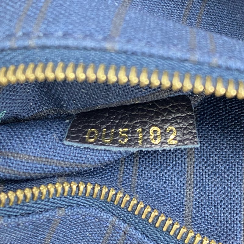 △ Louis Vuitton 路易威登 Navy Calfskin Empreinte Monogram Speedy Bandouliere 30 2 Way Bag M43501 深藍色壓紋小牛皮經典老花兩用袋 - 257026508-28