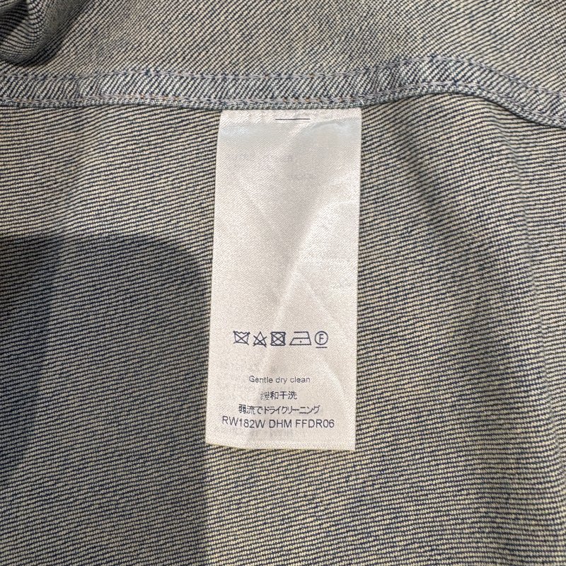 OUIS VUITTON LV 針織拼接丹寧連身裙 38號 全新未穿 修身顯瘦款-6