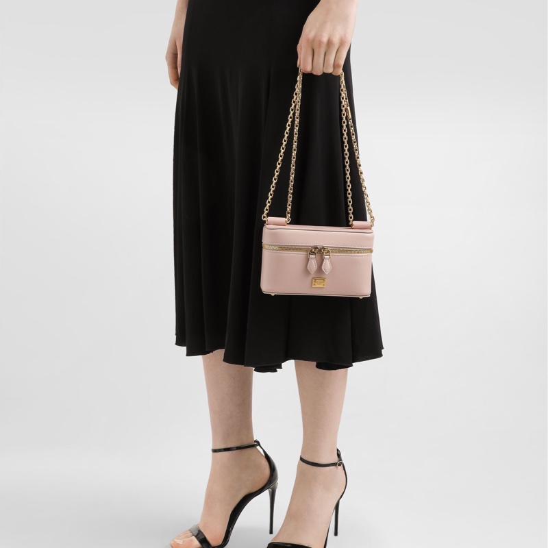 Dolce & Gabbana 女士 拉鍊單肩包均碼碼17cm*6cm*10cm-5