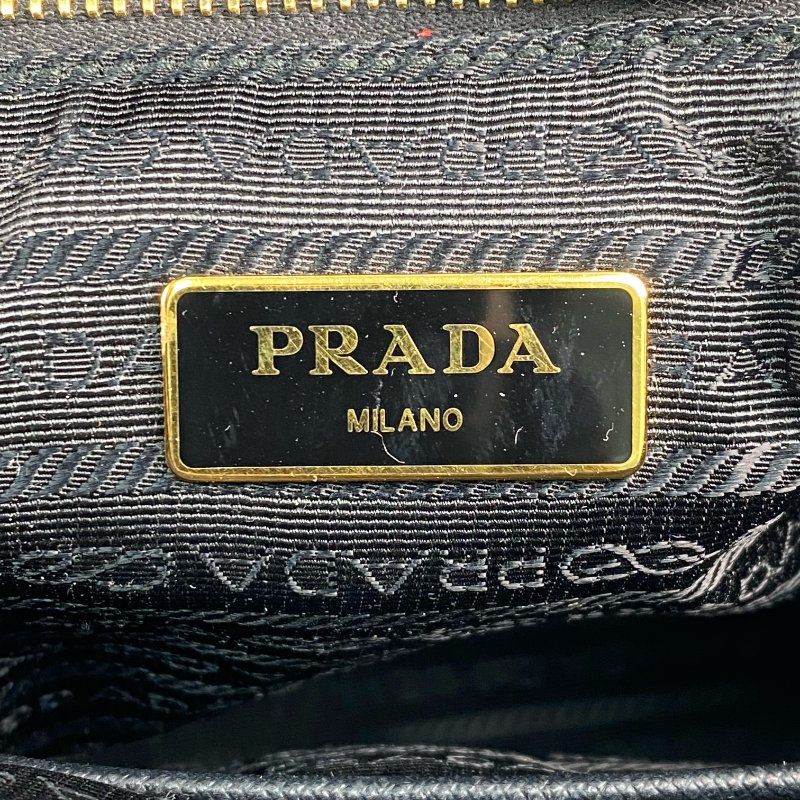 ☆ Prada 普拉達 Black Nylon 2 Way Bag 黑色尼龍兩用袋 - 257027932-20