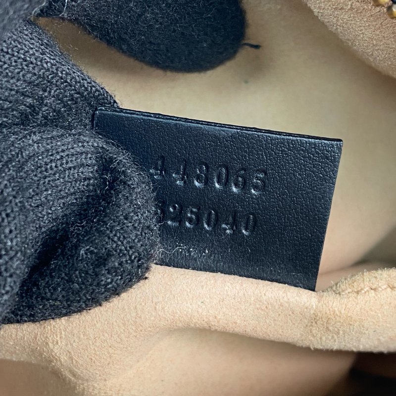 ☆ Gucci 古馳 Black Calfskin GG Marmont Chain Shoulder Bag 448065 黑色小牛皮GG鏈條肩背袋 - 257027785-21