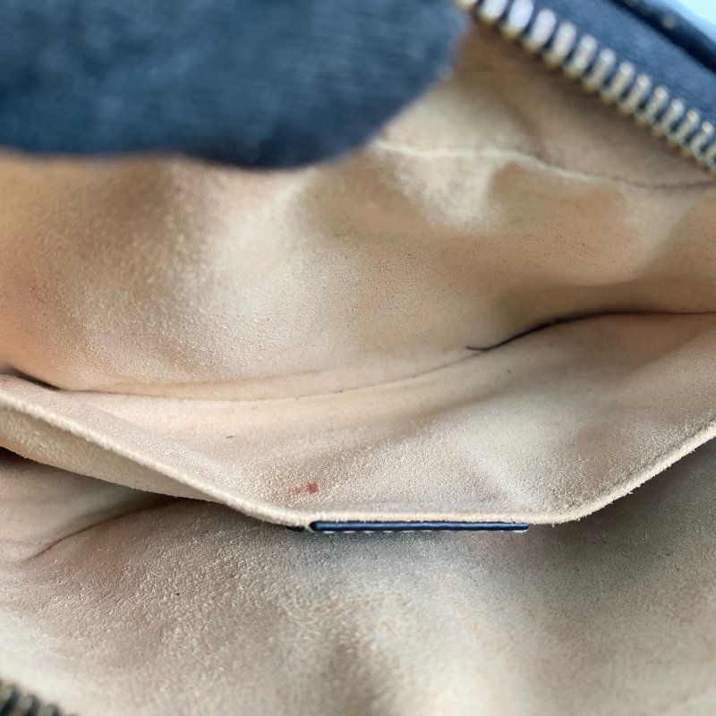 ☆ Gucci 古馳 Black Calfskin GG Marmont Chain Shoulder Bag 448065 黑色小牛皮GG鏈條肩背袋 - 257027785-22