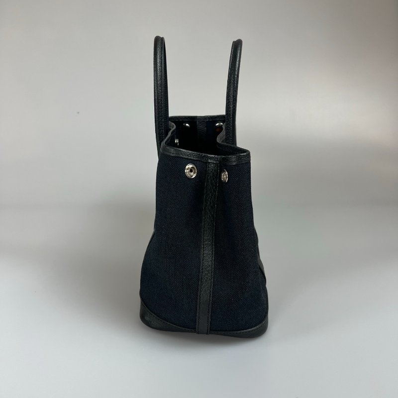 HERMES X刻 黑帆布GP30手提包-5