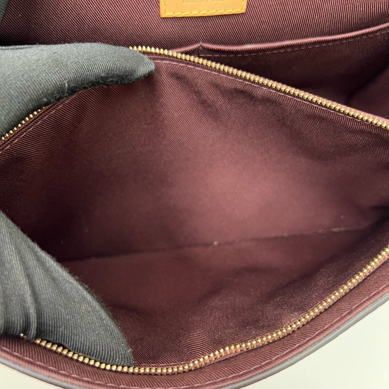 閒置新 路易威登/Louis Vuitton 老花Cluny克魯尼 中號手提包 芯片款-9