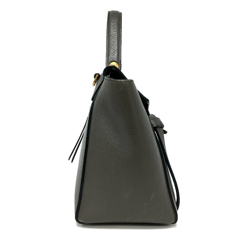☆ Celine 思琳 Gray Calfskin Micro Belt 2 Way Bag 灰色小牛皮兩用袋 - 257027905-2