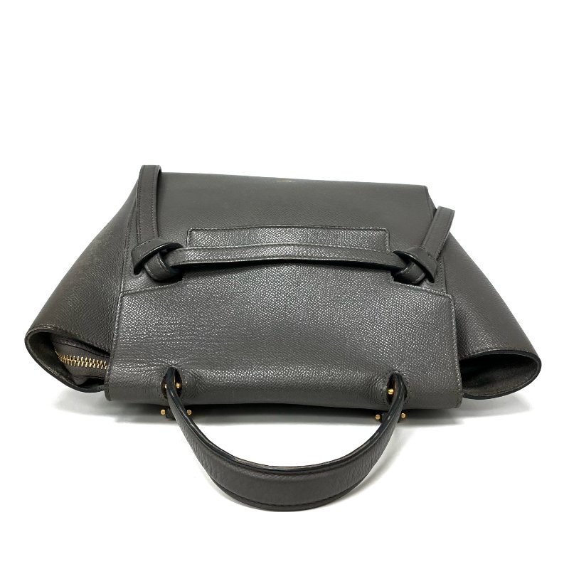 ☆ Celine 思琳 Gray Calfskin Micro Belt 2 Way Bag 灰色小牛皮兩用袋 - 257027905-7