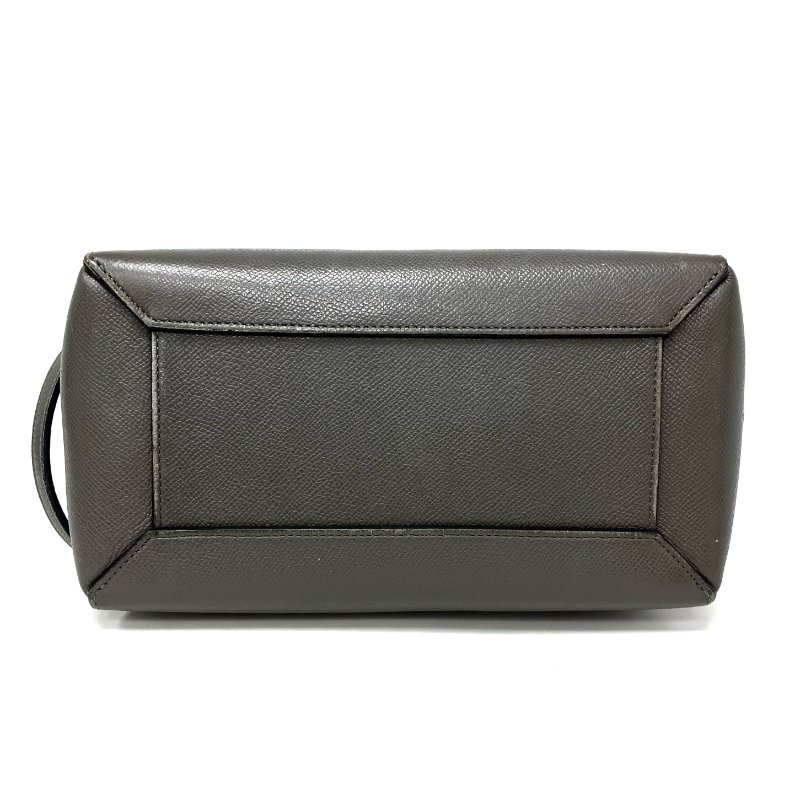 ☆ Celine 思琳 Gray Calfskin Micro Belt 2 Way Bag 灰色小牛皮兩用袋 - 257027905-8