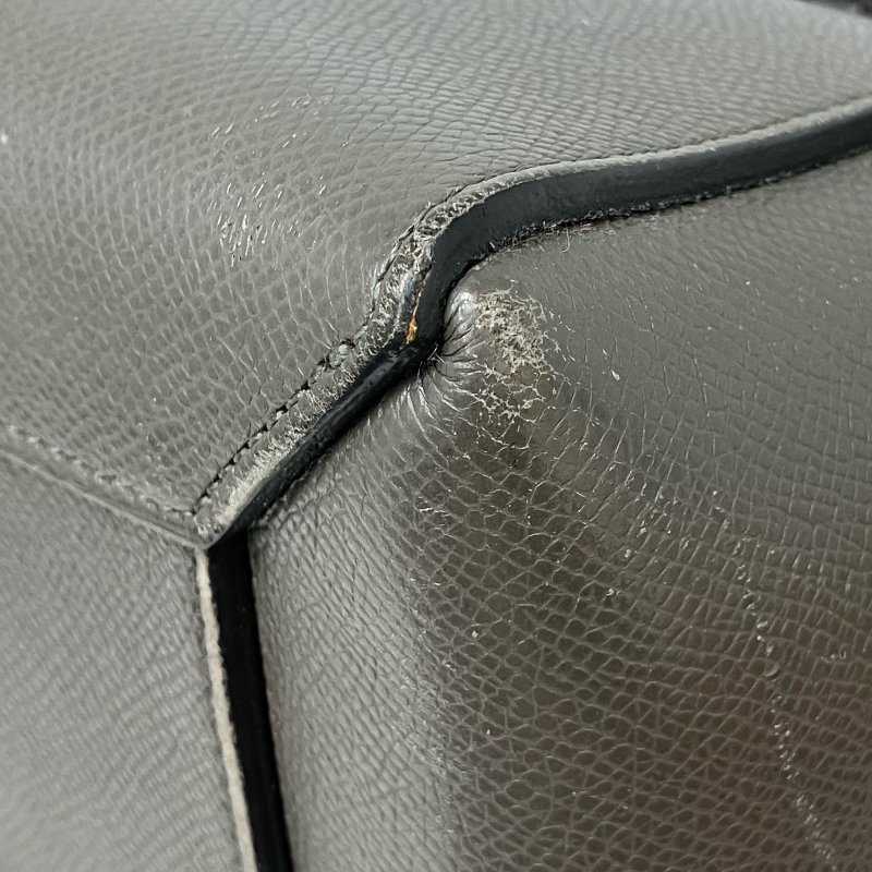 ☆ Celine 思琳 Gray Calfskin Micro Belt 2 Way Bag 灰色小牛皮兩用袋 - 257027905-11