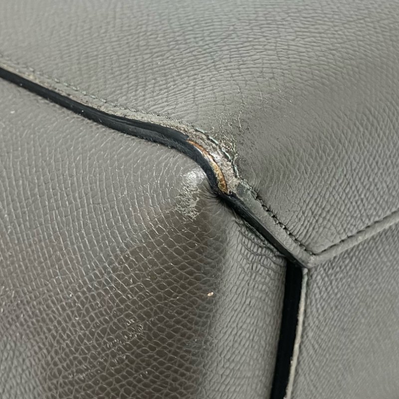 ☆ Celine 思琳 Gray Calfskin Micro Belt 2 Way Bag 灰色小牛皮兩用袋 - 257027905-12