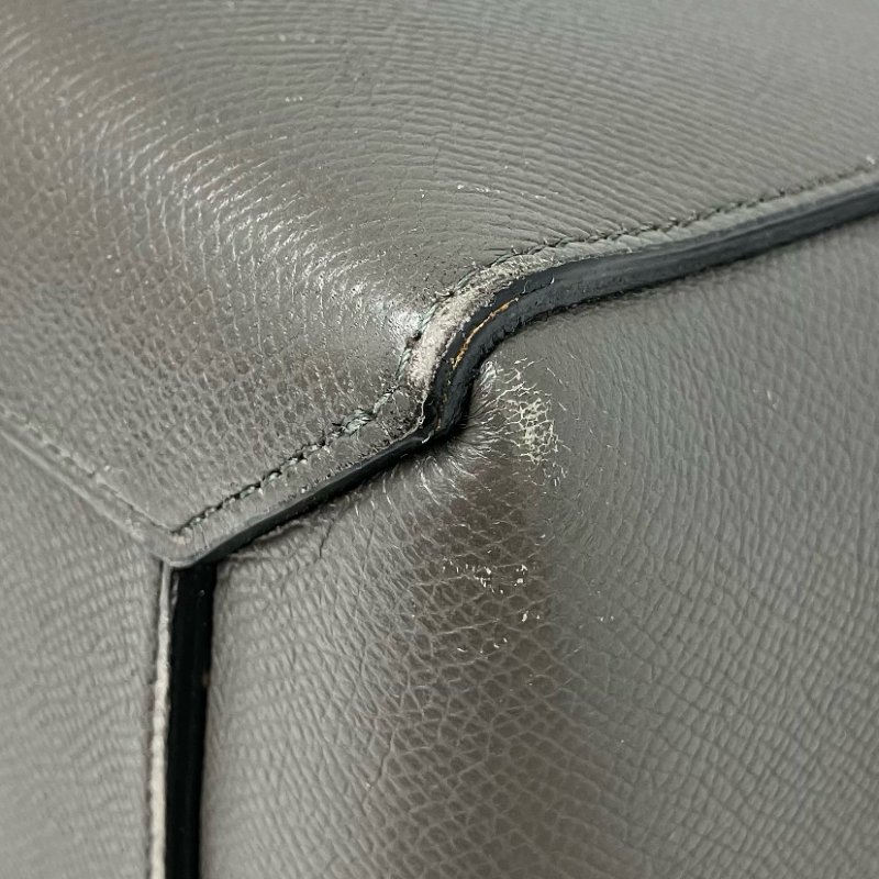 ☆ Celine 思琳 Gray Calfskin Micro Belt 2 Way Bag 灰色小牛皮兩用袋 - 257027905-13
