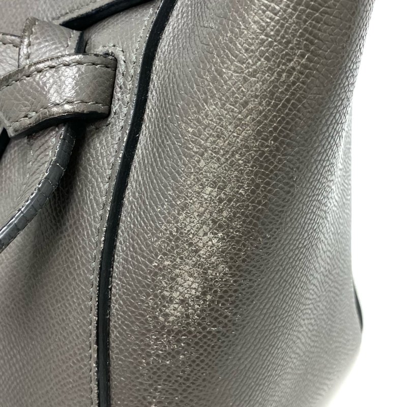 ☆ Celine 思琳 Gray Calfskin Micro Belt 2 Way Bag 灰色小牛皮兩用袋 - 257027905-18