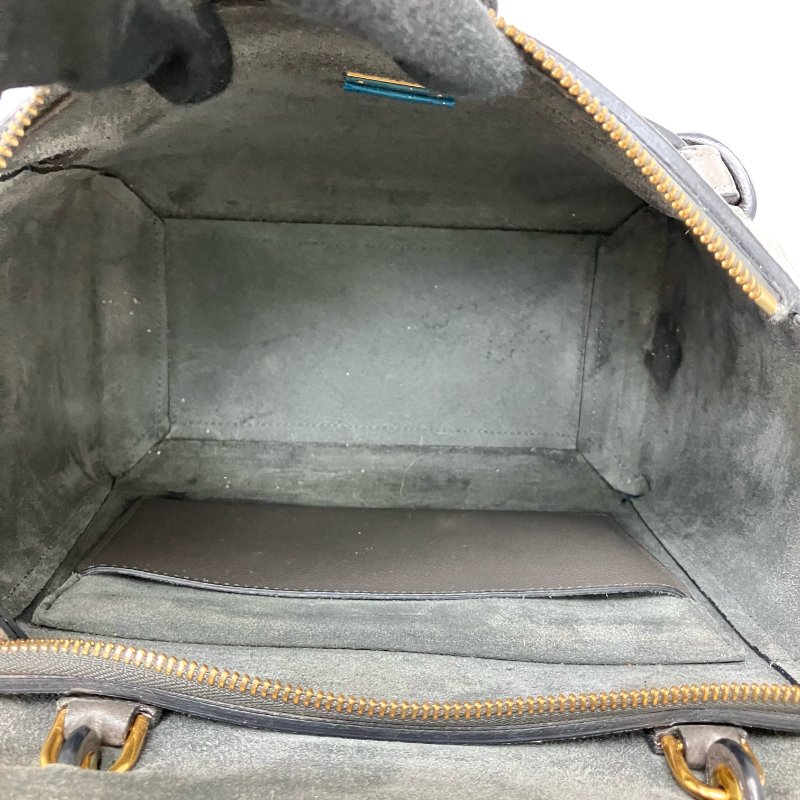 ☆ Celine 思琳 Gray Calfskin Micro Belt 2 Way Bag 灰色小牛皮兩用袋 - 257027905-21