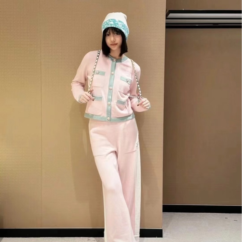 CHANEL 香奈兒 24c淺綠色薄款毛帽 冷帽-5