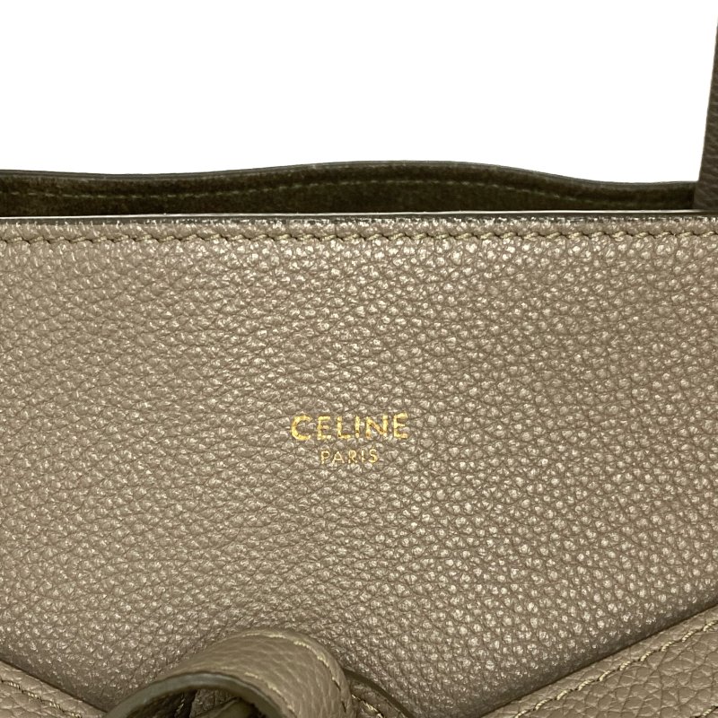 ☆ Celine 思琳 Beige Calfskin Phantom Tote Bag 淺啡色小牛皮托特袋 - 257028440-8