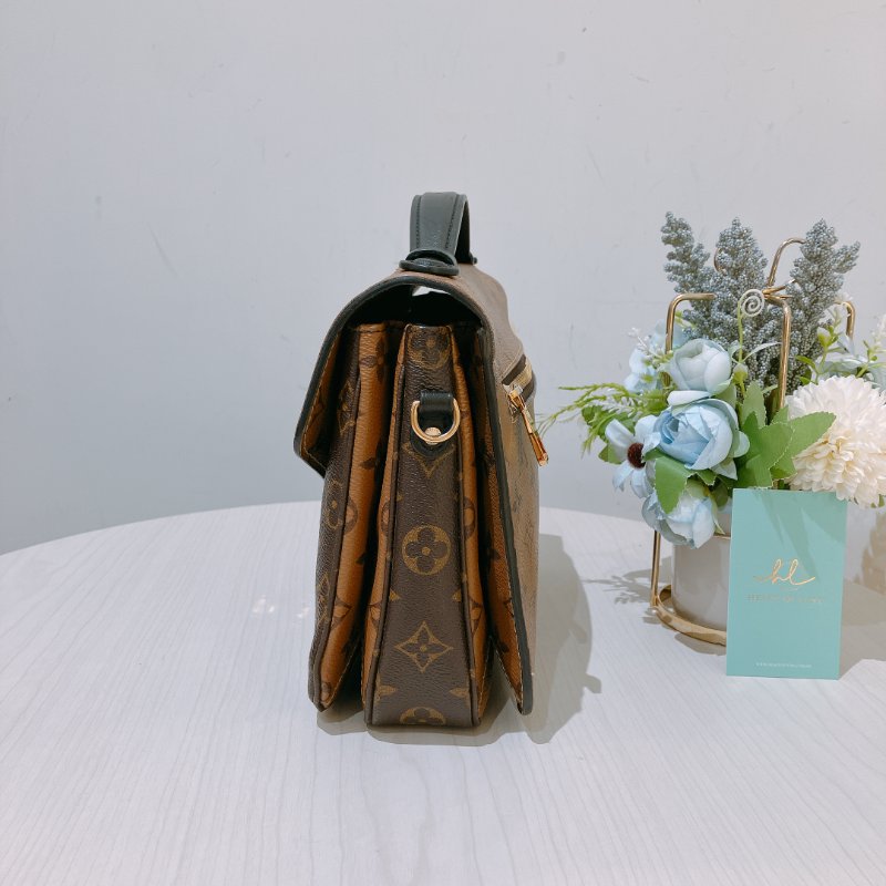 TK1947 路易威登 手提包 單肩  Vuitton Pochette Metis Shoulder Bag Monogram Reverse-3