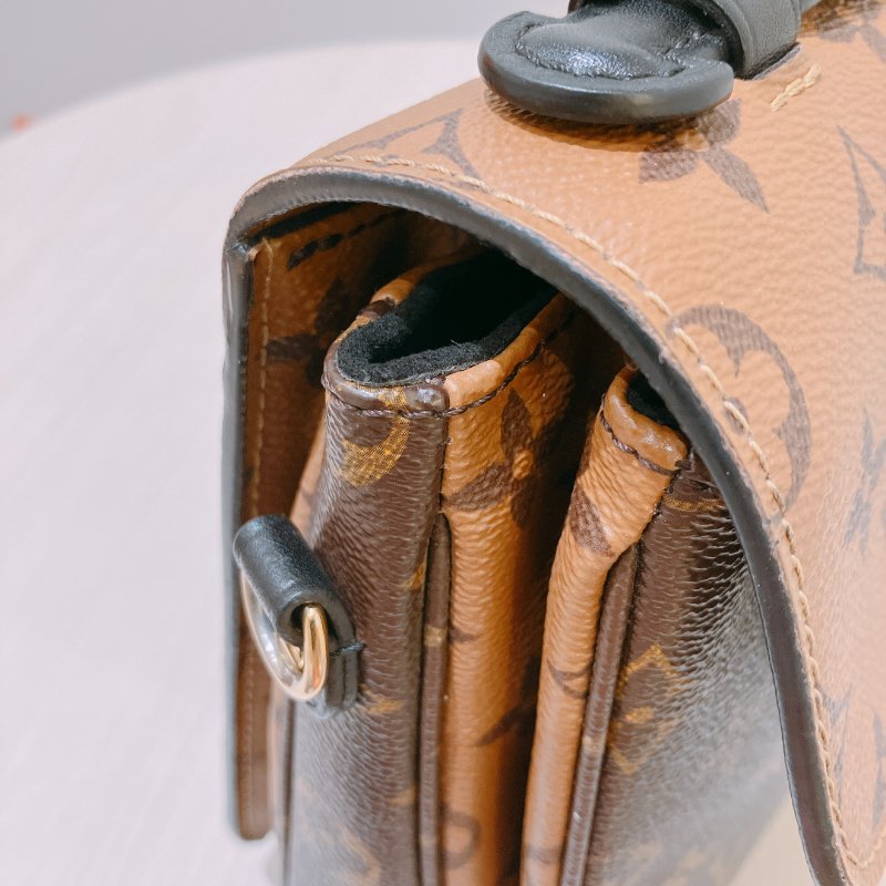TK1947 路易威登 手提包 單肩  Vuitton Pochette Metis Shoulder Bag Monogram Reverse-6