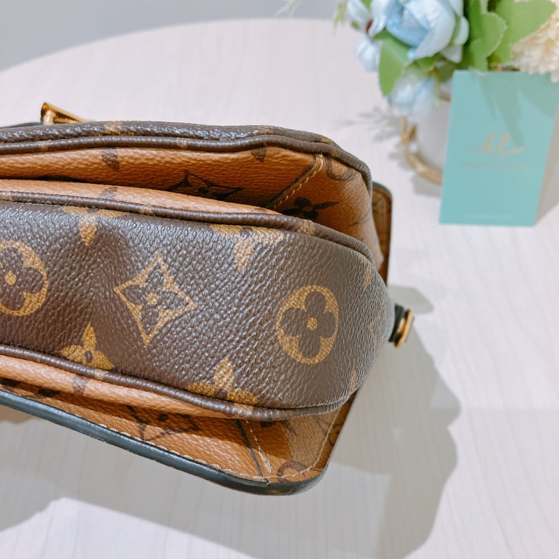 TK1947 路易威登 手提包 單肩  Vuitton Pochette Metis Shoulder Bag Monogram Reverse-8