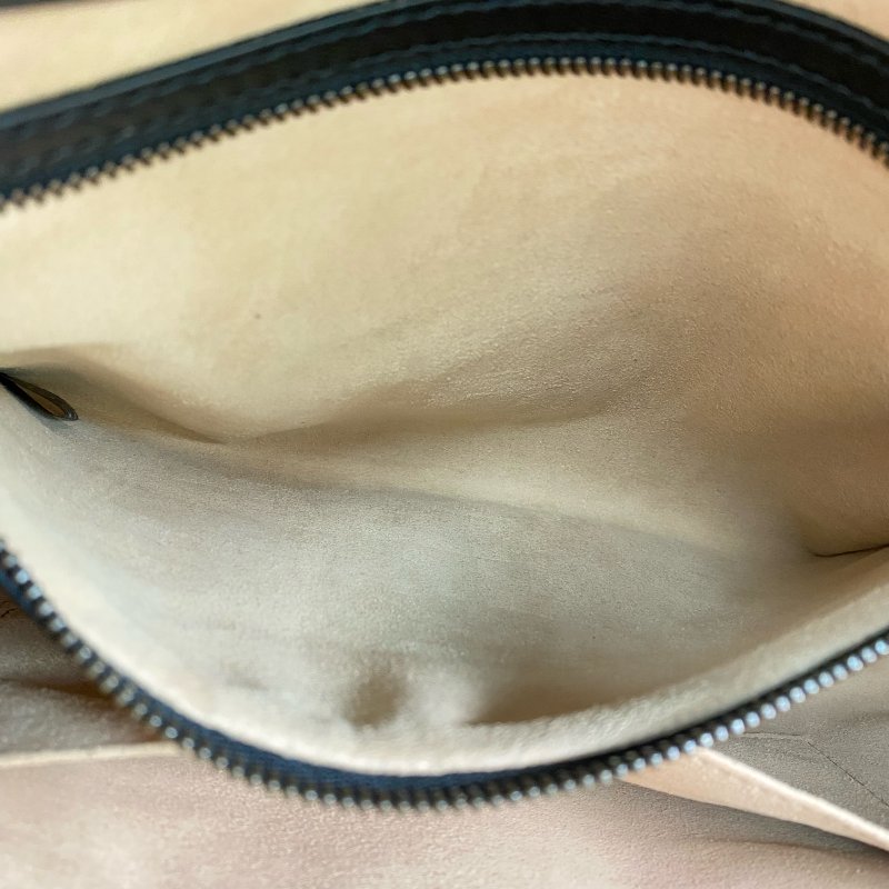 ☆ Gucci 古馳 Black Calfskin Shoulder Bag 黑色小牛皮肩背袋 - 257028629-17