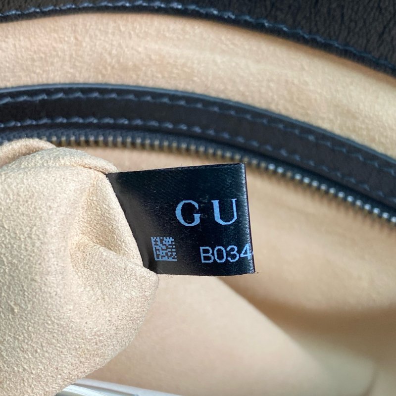 ☆ Gucci 古馳 Black Calfskin Shoulder Bag 黑色小牛皮肩背袋 - 257028629-18