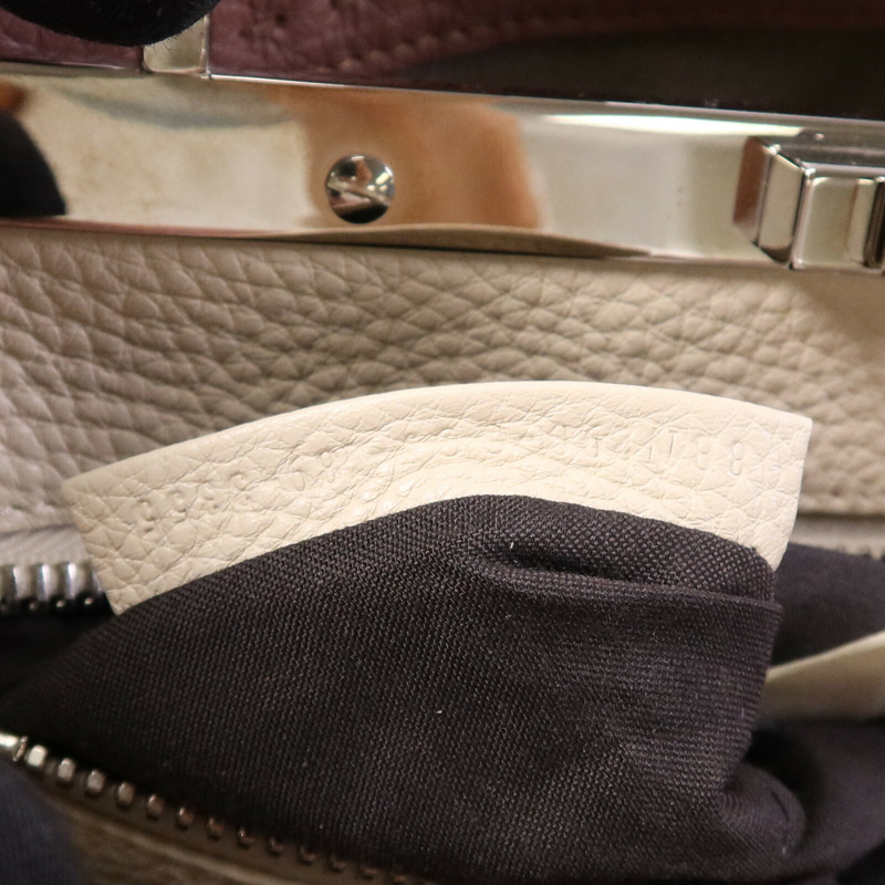 FENDI 牛皮皮革Peekaboo Medium銀扣手挽肩背兩用袋-9